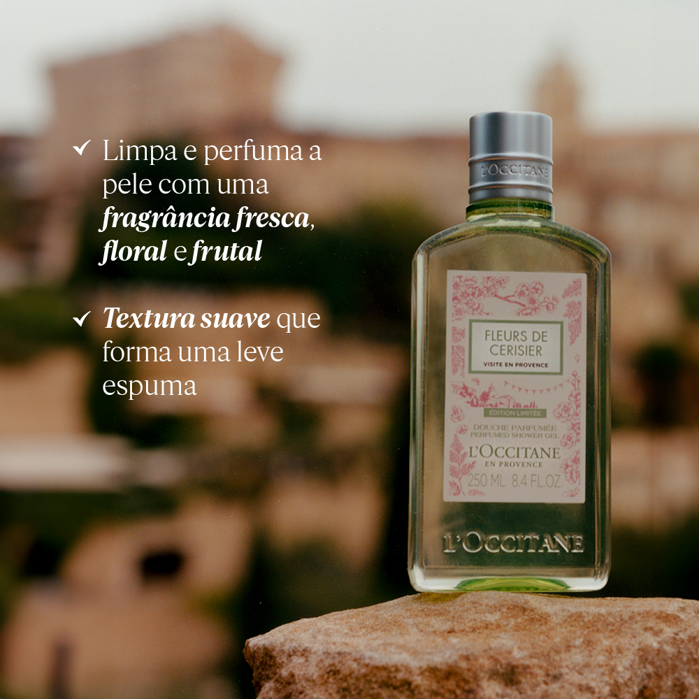 Sabonete Líquido Corporal Perfumado Flor de Cerejeira Visite en Provence 250ml, , large image number 1